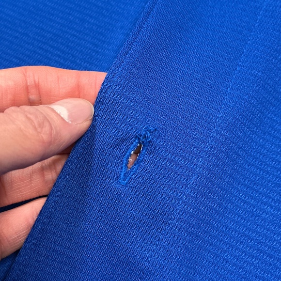 Majestic Toronto Blue Jays 2015 2016 Blue Coolbase MLB Jersey Mens 2XL - Picture 8 of 14